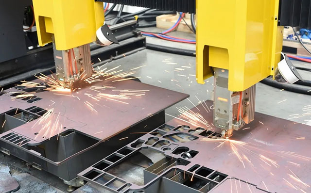 jxf吉祥坊双头龙门激光切割机