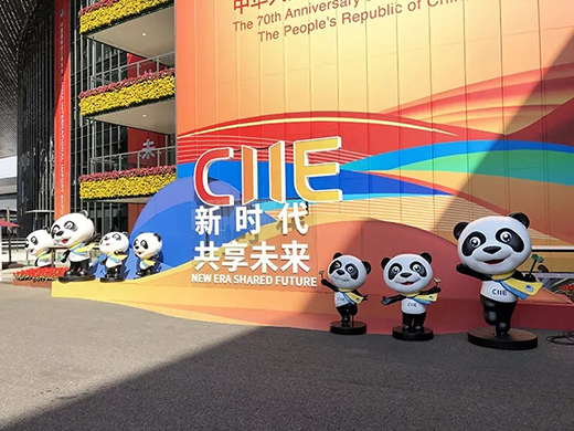 进博会首日杰出图片