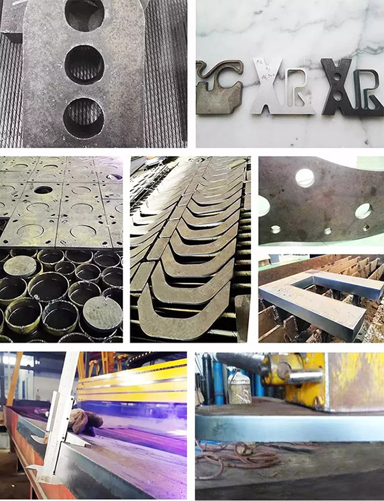 jxf吉祥坊数控精密等离子切割设备切割成效图